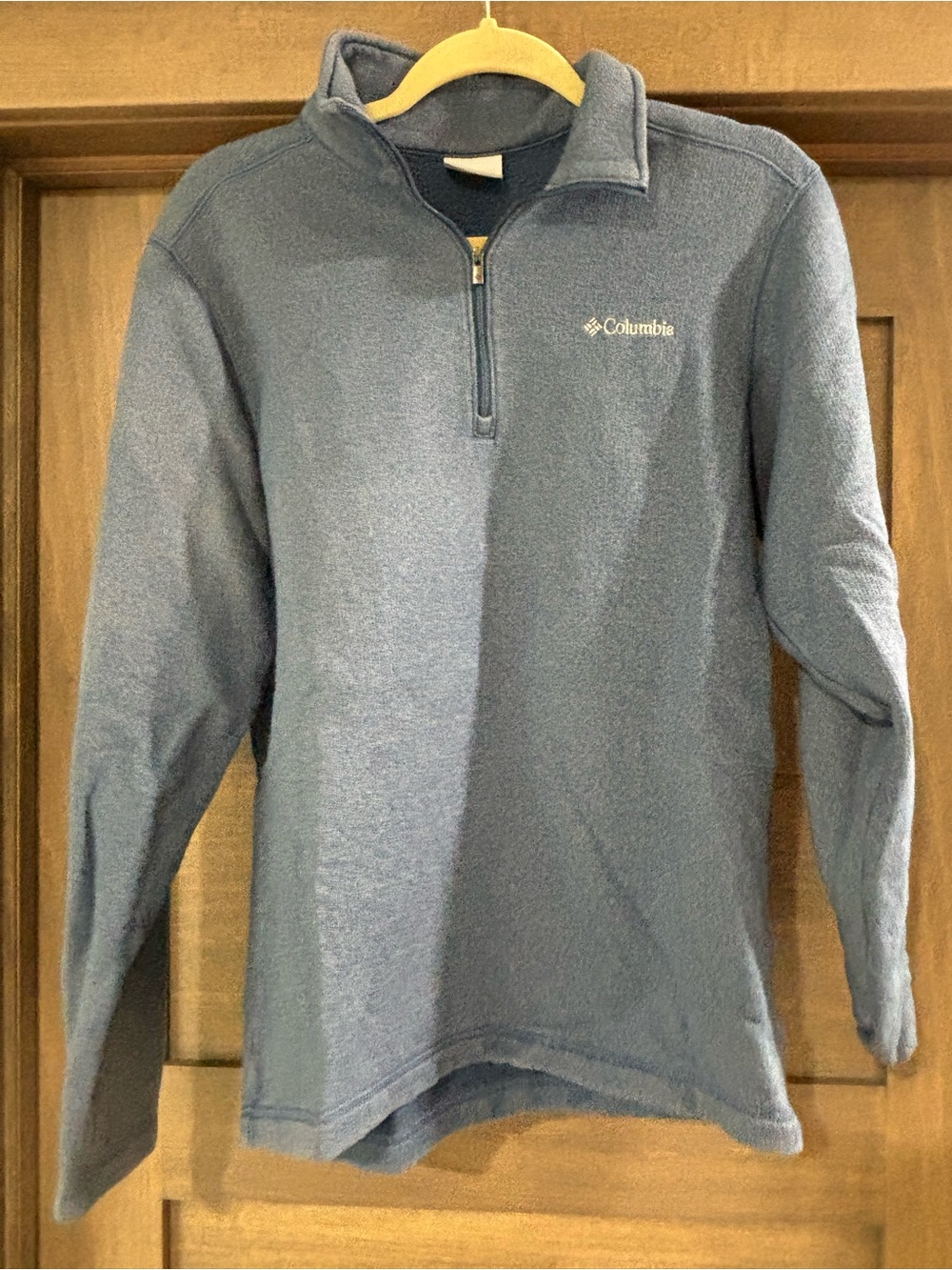 Columbia Men's Slate Blue Half-Zip Fleece Pullover